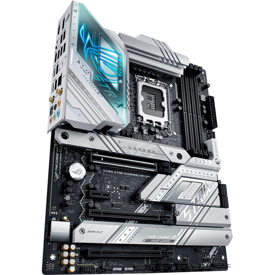 Asus Strix STRIX Z790-A GAMING WIFI D4 Gaming Desktop Motherboard - Intel Z790 Chipset - Socket LGA-1700 - ATX ROGSTRIXZ790AGAMINGWIFID4