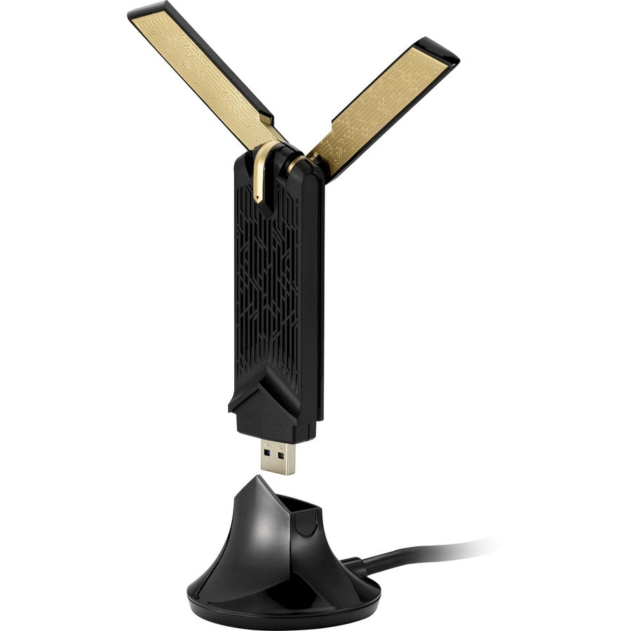 Asus Usb-Ax56 Ieee 802.11Ax Dual Band Wi-Fi Adapter For Computer/Notebook