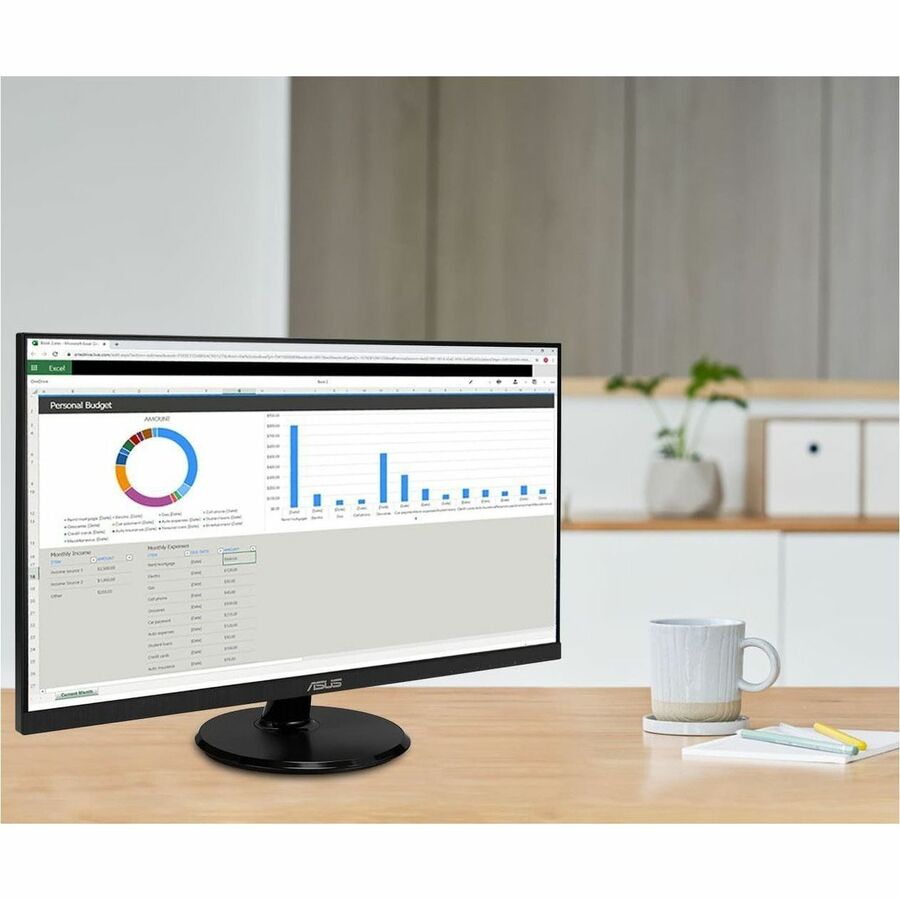 Asus VA27DQF 27 Class Full HD Gaming LCD Monitor - 27 Viewable - In-plane Switching (IPS)