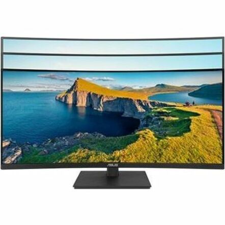 Asus VA34VCPSN 34 Class UW-QHD Curved Screen LED Monitor - 21:9 - Matte Black - 34 Viewabl