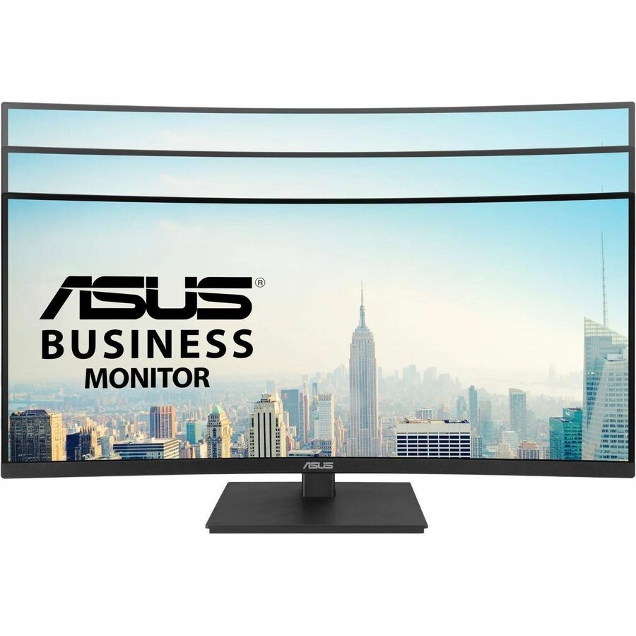 Asus VA34VCPSN 34 Class UW-QHD Curved Screen LED Monitor - 21:9 - Matte Black - 34 Viewabl
