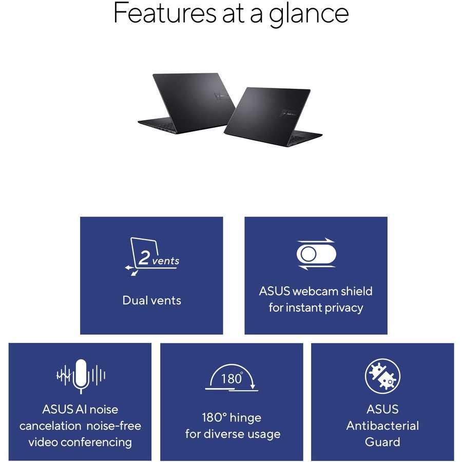 Asus Vivobook 16 F1605VA-DS74 16 Notebook - WUXGA - 1920 x 1200 - Intel Core i7 13th Gen i