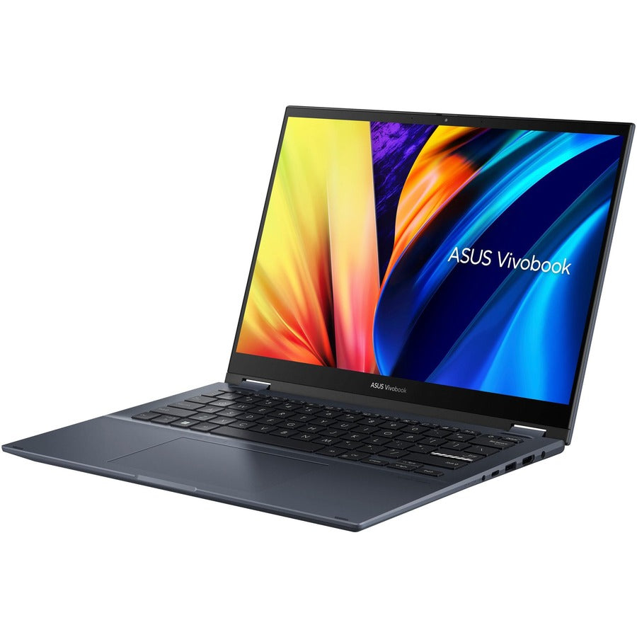 Asus Vivobook S 14 Flip Tp3402 Tp3402Za-Db51T 14" Touchscreen Convertible Notebook - Wuxga - 1920 X 1200 - Intel Core I5 12Th Gen I5-12500H Dodeca-Core (12 Core) 2.50 Ghz - 8 Gb Total Ram - 8 Gb On-Board Memory - 512 Gb Ssd - Quiet Blue