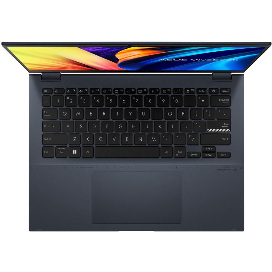 Asus Vivobook S 14 Flip Tp3402 Tp3402Za-Db51T 14" Touchscreen Convertible Notebook - Wuxga - 1920 X 1200 - Intel Core I5 12Th Gen I5-12500H Dodeca-Core (12 Core) 2.50 Ghz - 8 Gb Total Ram - 8 Gb On-Board Memory - 512 Gb Ssd - Quiet Blue
