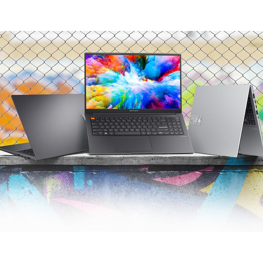 Asus Vivobook S 15 S3502 S3502QA-DS51 15.6 Notebook - Full HD - AMD Ryzen 5 5600H - 8 GB - 512 GB SSD - Indie Black"