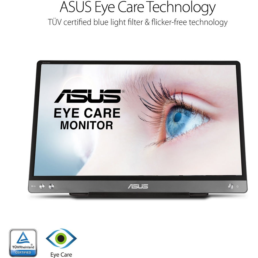 Asus ZenScreen MB14AC 14" Full HD WLED LCD Monitor - 16:9 - Dark Gray