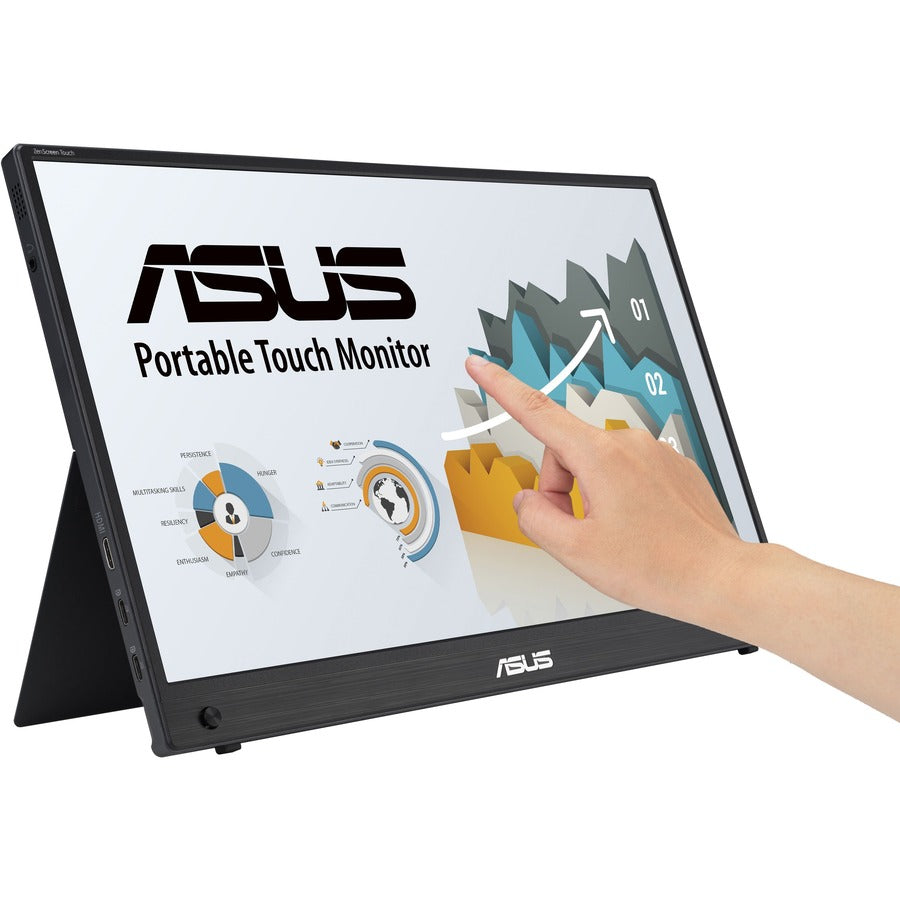 Asus ZenScreen MB16AHT 16 Class LCD Touchscreen Monitor - 16:9 - 5 ms GTG - 15.6 Viewable