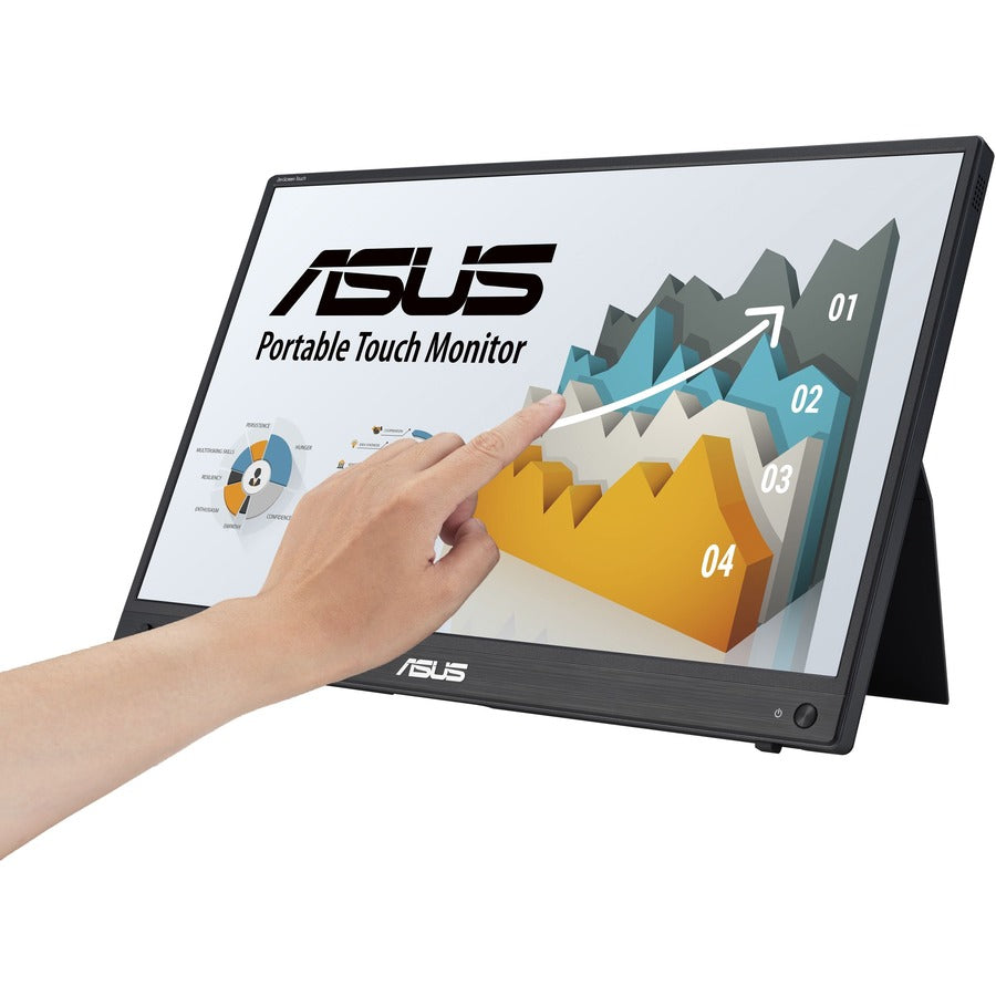 Asus ZenScreen MB16AHT 16 Class LCD Touchscreen Monitor - 16:9 - 5 ms GTG - 15.6 Viewable