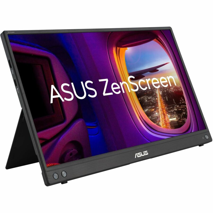 Asus ZenScreen MB16AHV 16 Class Full HD LED Monitor - 16:9 - Black - 15.6 Viewable - In-pl