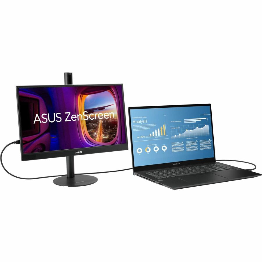 Asus ZenScreen MB17AHG 17 Class Full HD LED Monitor - 16:9 - 17.3 Viewable - In-plane Swit