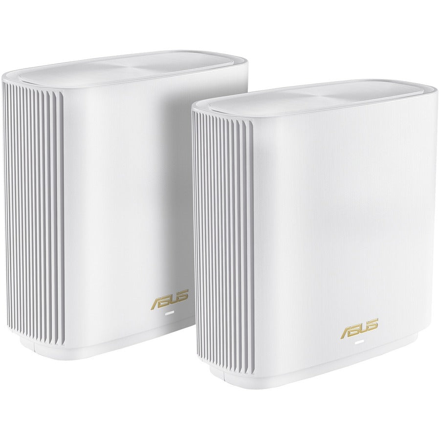 Asus ZenWiFi ET8 ET8 (W-2-PK) Wi-Fi 6 IEEE 802.11ax Wireless Router