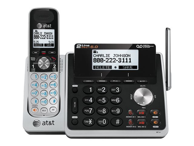 At&T Tl88102 Dect 6.0 1.90 Ghz Cordless Phone
