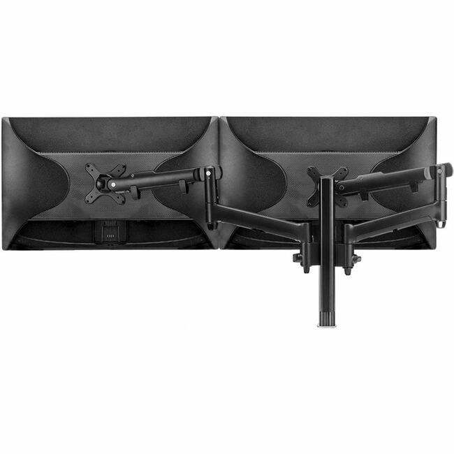 Atdec Desk Mount for Monitor, Flat Panel Display, Curved Screen Display - Black - Landscape/Portrait AWMS-2-D40-F-B