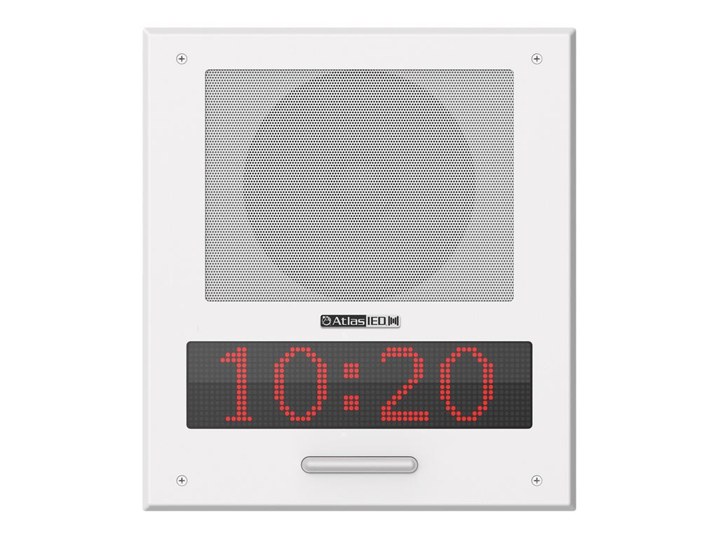 AtlasIED IPX Series IP-8SCMF - IP speaker - Ethernet, Fast Ethernet, PoE-Plus - 15 Watt - 2-way - coaxial - white, RAL