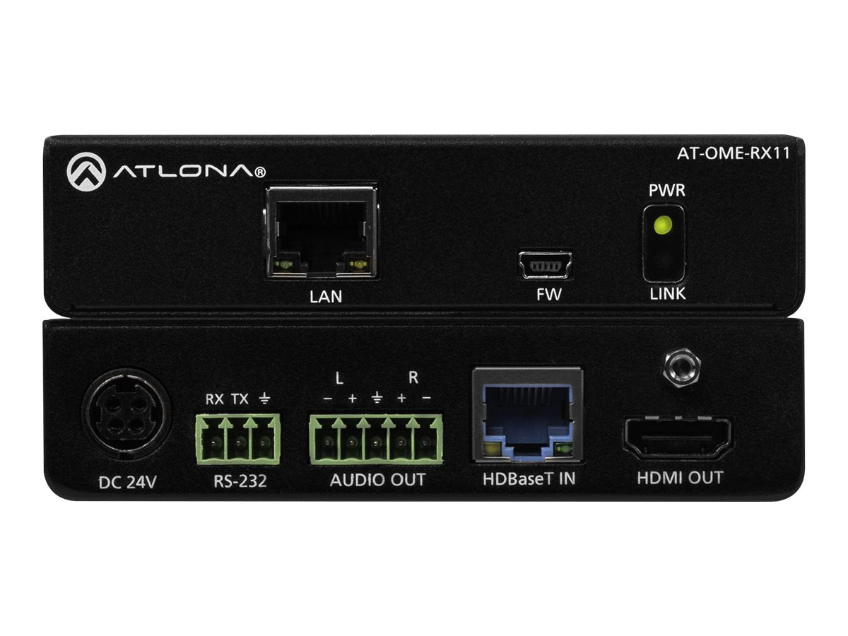 Atlona AT-OME-RX11 HDBaseT Receiver with Audio De-Embedding