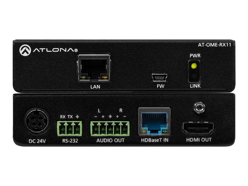 Atlona AT-OME-RX11 HDBaseT Receiver with Audio De-Embedding