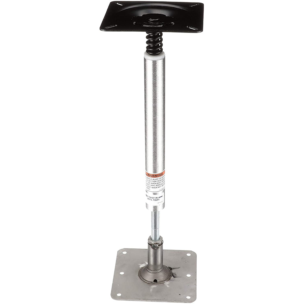 Attwood SWIVL-EZE Lock'N-Pin 3/4" Pedestal Kit 13" Post 7" x 7" Stainless Steel Base