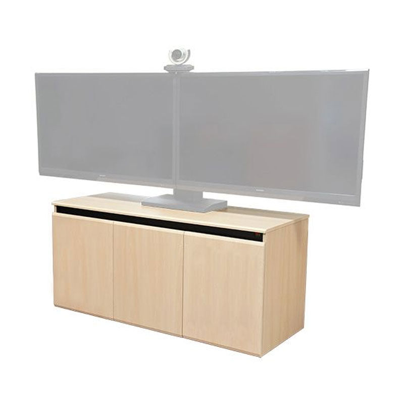 Audio Visual Furniture Credenza (3 Bay, 3x 12RU) CR3000EX