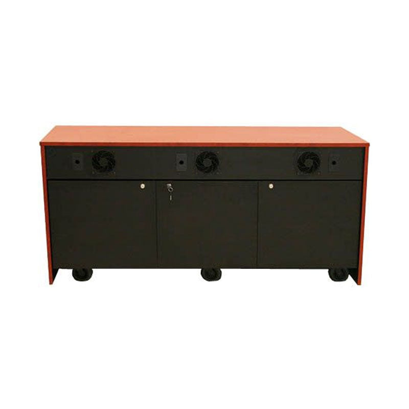 Audio Visual Furniture Credenza (3 Bay, 3x 12RU) CR3000EX