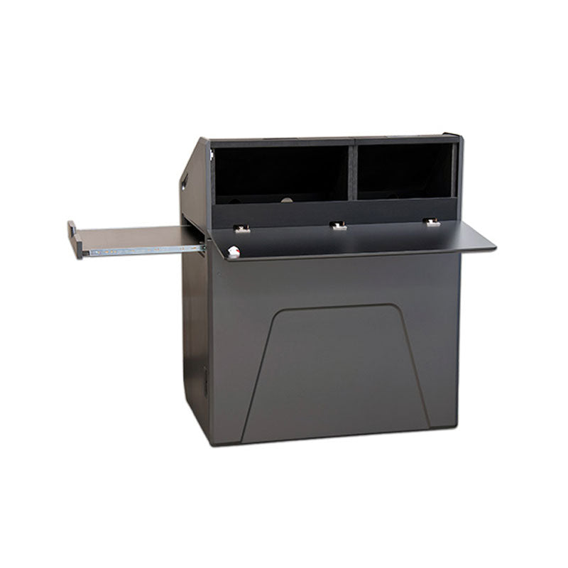 Audio Visual Furniture High Tech Multimedia Podium (12RU, Various) PDX20