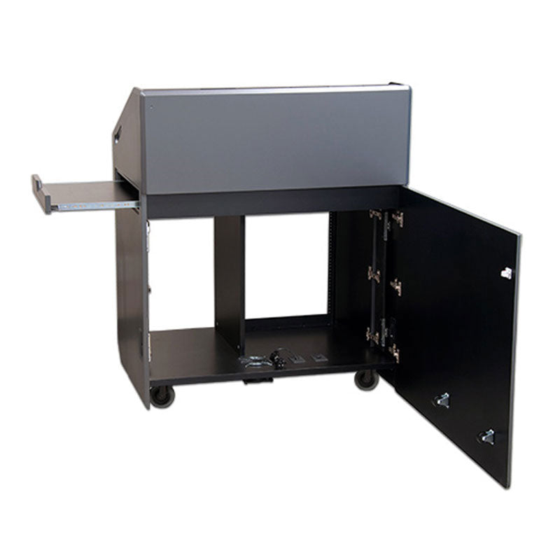 Audio Visual Furniture High Tech Multimedia Podium (12RU, Various) PDX20