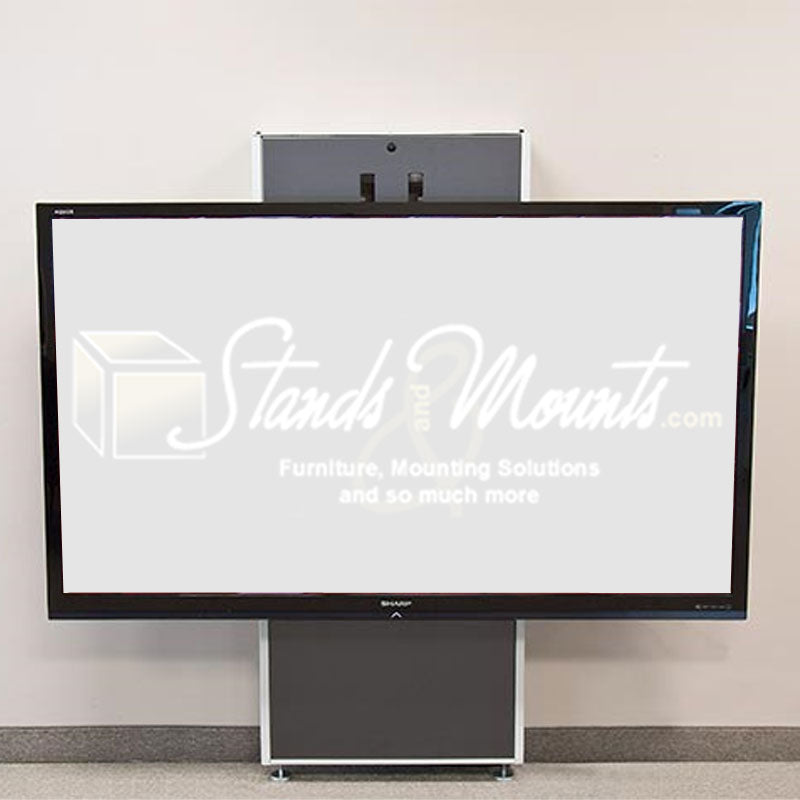 Audio Visual Furniture LFT7000WM-S Large Wall Mounted Electric Lift Stand