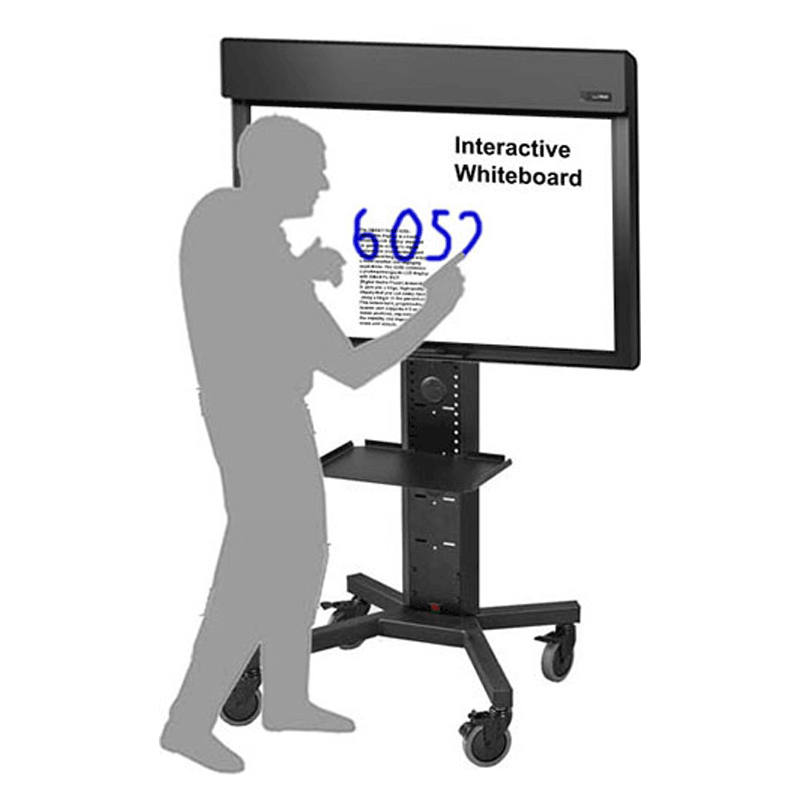 Audio Visual Furniture Large Mobile Video Conferencing Cart PM-S-FL