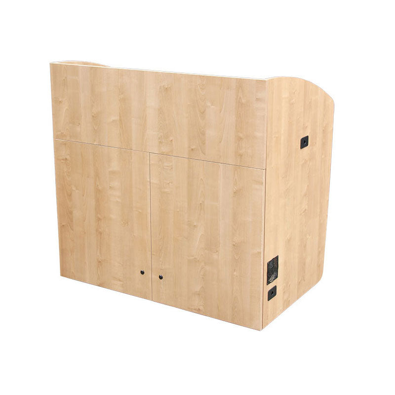 Audio Visual Furniture Large Podium with Rack (14RU, Various) PD4501