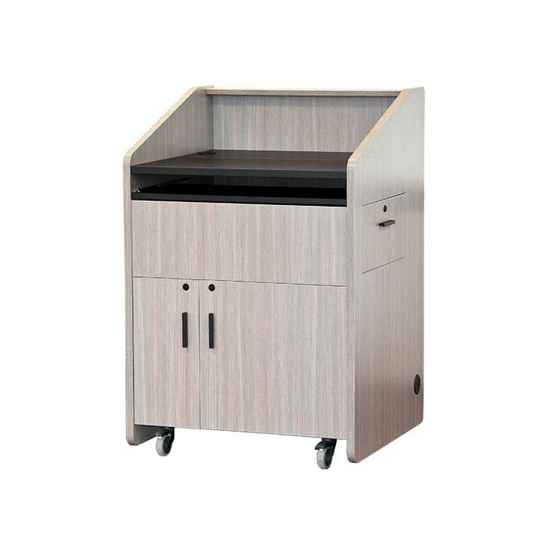 Audio Visual Furniture Mid-Size Podium with Rack (10RU, Various) PD3006