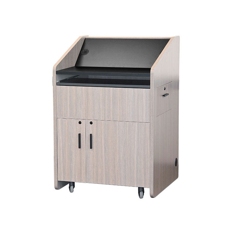 Audio Visual Furniture Mid-Size Podium with Rack (10RU, Various) PD3006