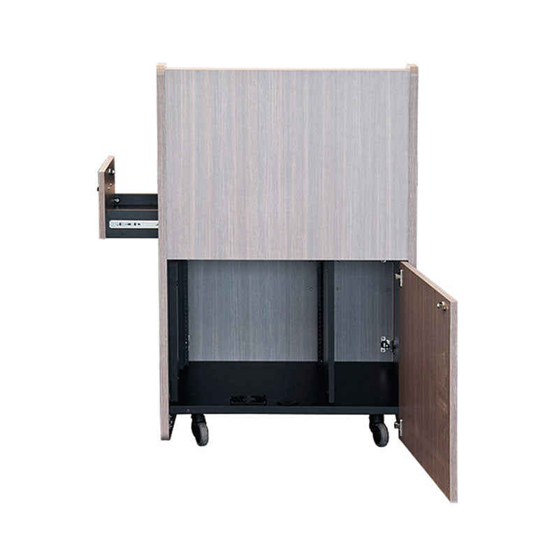 Audio Visual Furniture Mid-Size Podium with Rack (10RU, Various) PD3006