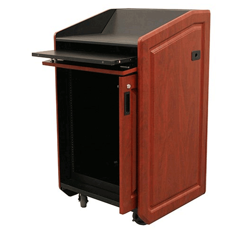 Audio Visual Furniture Multimedia Lectern (14RU) LEX31