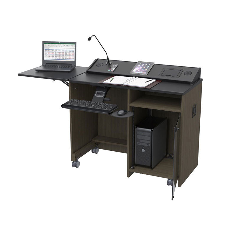Audio Visual Furniture Teaching Multimedia Desk (14RU, Various) EDU-MD
