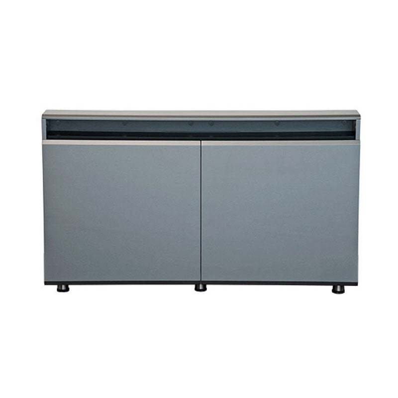 Audio Visual Furniture Wall Mount Credenza (2 Bay, Cable Mgmt) CR2-WM-CM