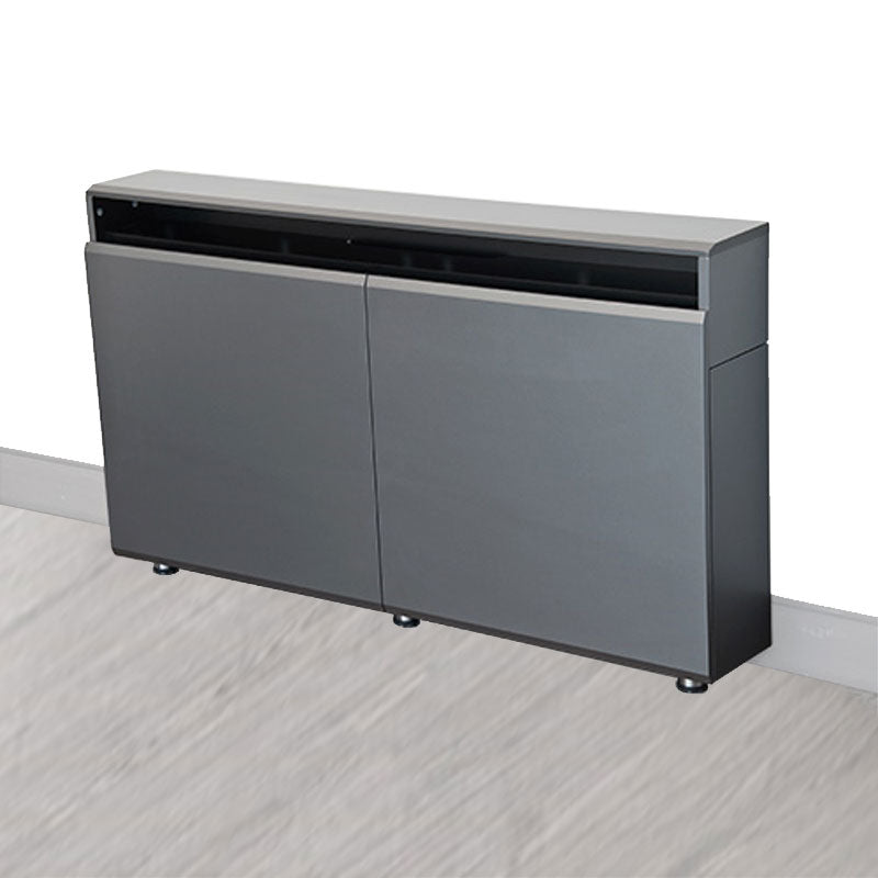 Audio Visual Furniture Wall Mount Credenza (2 Bay, Cable Mgmt) CR2-WM-CM