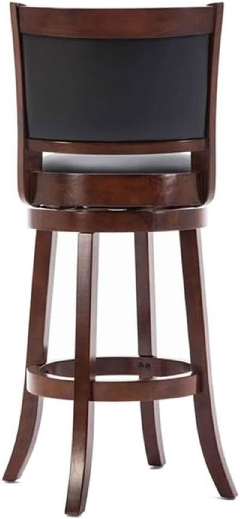 Augusta Bar Height Swivel Kitchen Bar Stool Black Cherry