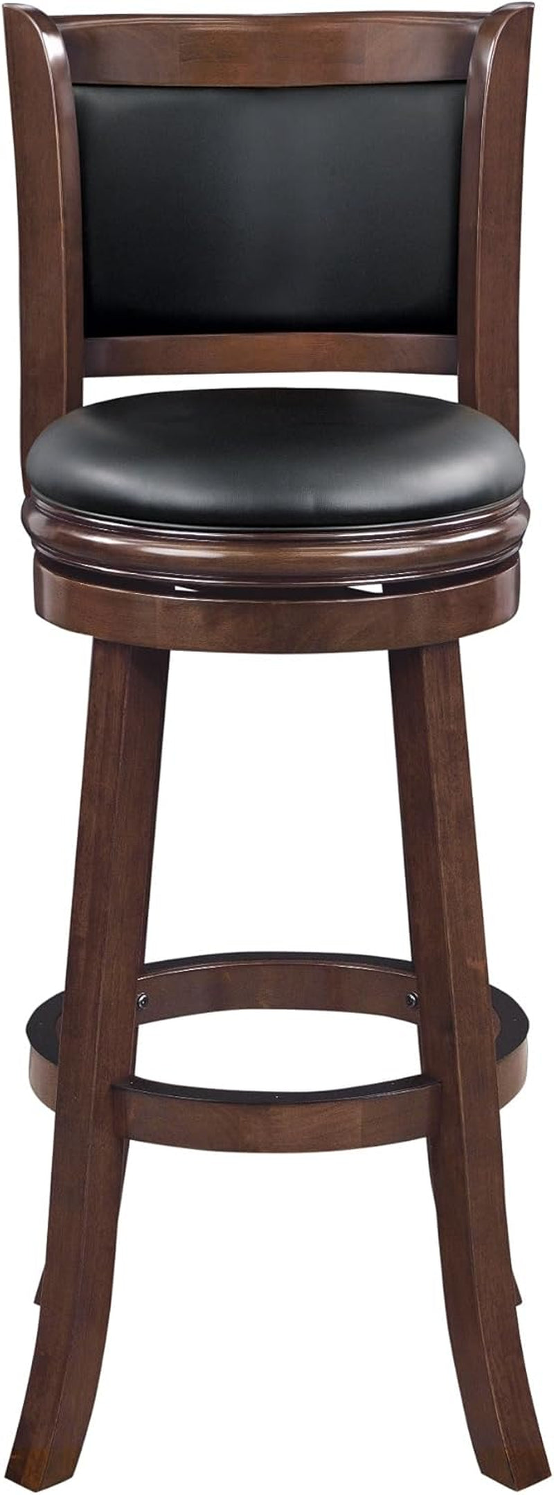Augusta Extra Tall Bar Stool Cappuccino Swivel Seat