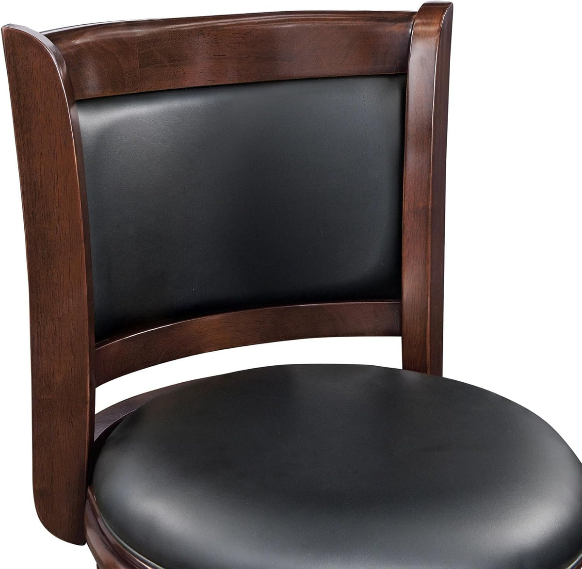 Augusta Extra Tall Bar Stool Cappuccino Swivel Seat