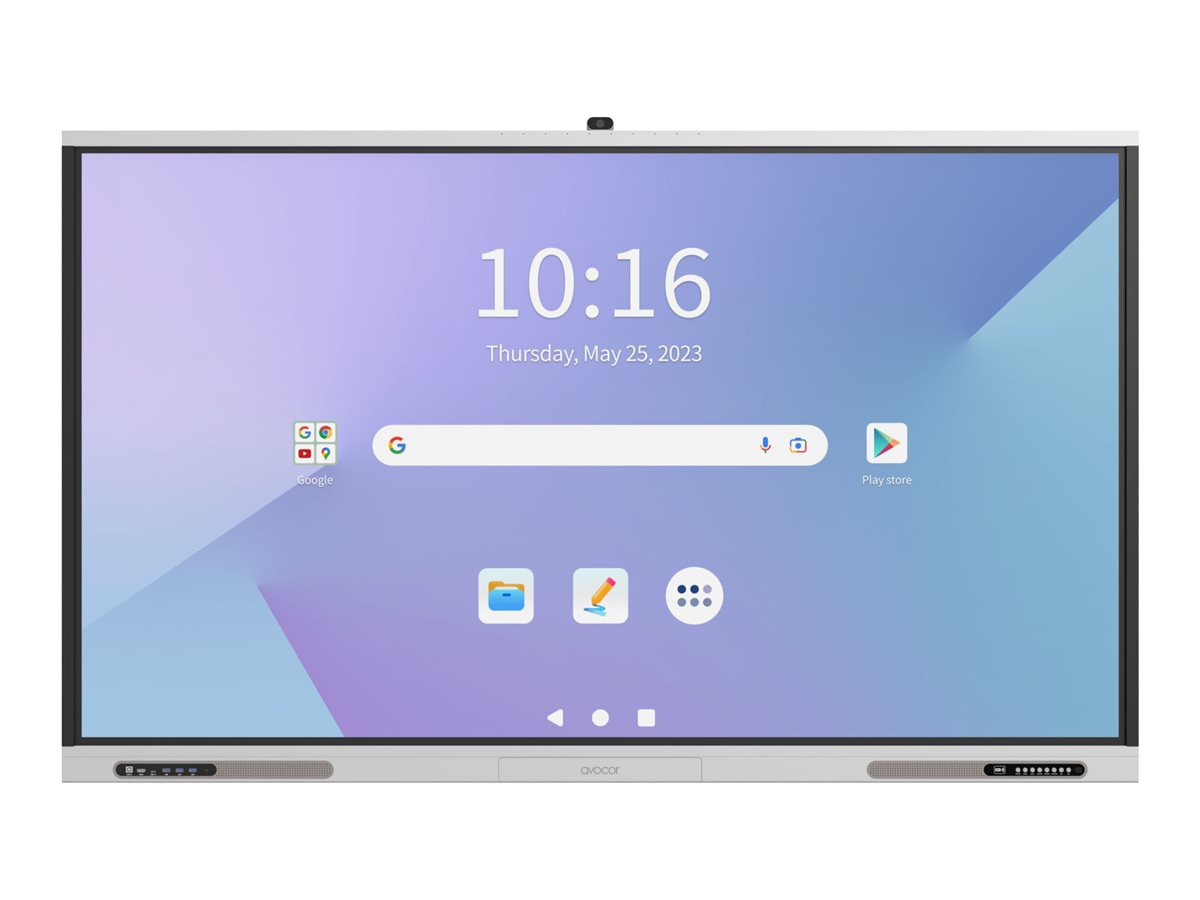 Avocor A-20 Series 65" 4K IR Touch LED Display for Collaboration