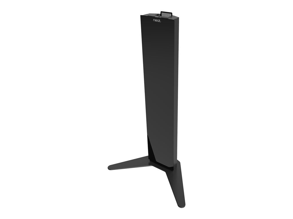 Avteq - Stand (base plate, column, rear cover) - for tablet - solid steel - black - floor-standing - TAA Compliant - for Neat NEATFRAME-STAND
