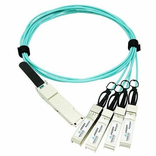 Axiom 100GBASE-AOC QSFP28 to 4 SFP28 Active Optical Cable 7m