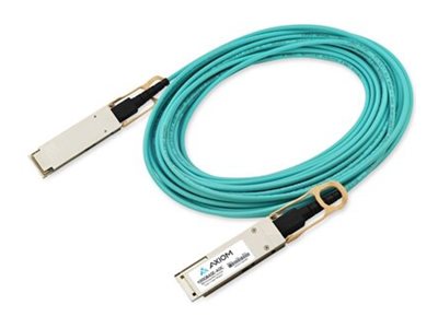 Axiom - 100GBase-AOC direct attach cable - QSFP28 to QSFP28 - 7 m - fiber optic - Active Optical Cable (AOC) Q28-100G-AOC7M-AX