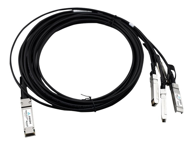 Axiom - 100GBase-CR4 direct attach cable - QSFP28 (M) to SFP28 (M) - 3.3 ft - passive