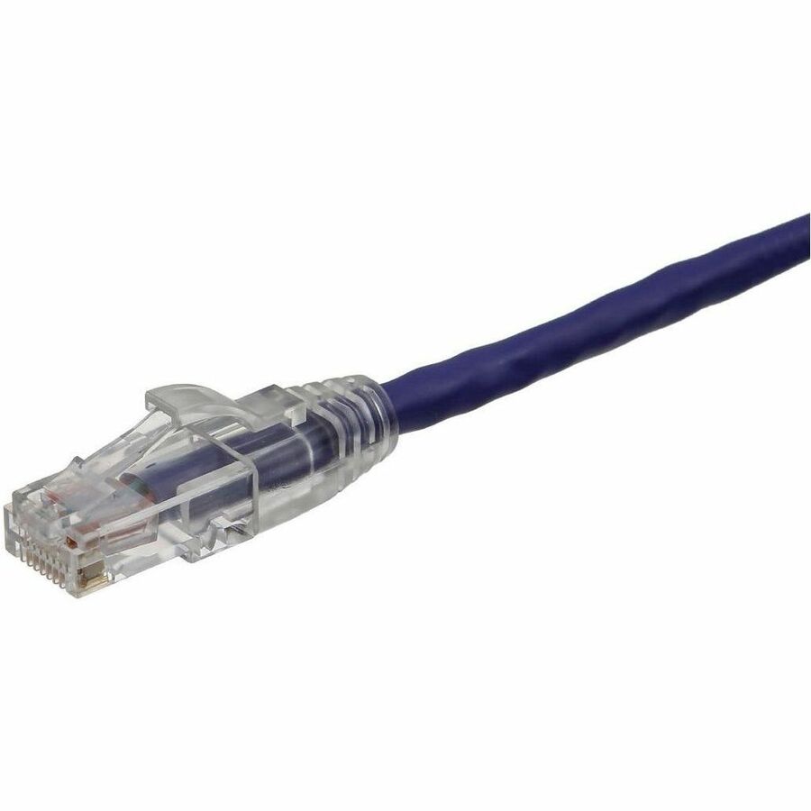 Axiom 10FT CAT6 Snagless Shielded (STP) Patch Cable - Purple - TAA Compliant - 10 ft