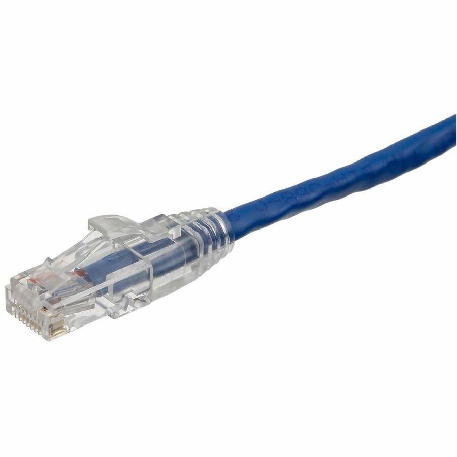 Axiom 20FT CAT6A Snagless Shielded (STP) Patch Cable - Blue - TAA Compliant - 20 ft