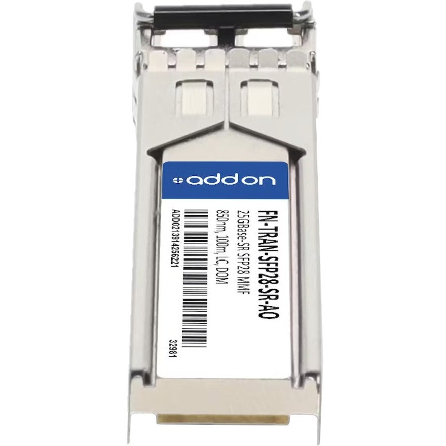 Axiom 25GBase-LR SFP28 Transceiver for Fortinet - FN-TRAN-SFP28-LR - For Data Networking,