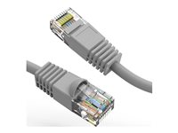 Axiom 30FT CAT5E 350mhz Patch Cable Molded Boot (Gray) - TAA Compliant - 30 ft Category