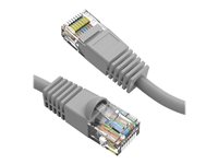 Axiom 35FT CAT5E 350mhz Patch Cable Molded Boot (Gray) - TAA Compliant - 35 ft Category