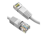 Axiom 35FT CAT5E 350mhz Patch Cable Molded Boot (White) - TAA Compliant - 35 ft Category
