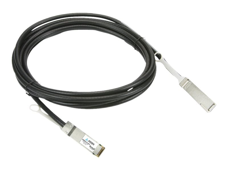 Axiom - 40GBase-CR4 direct attach cable - QSFP+ to QSFP+ - 1.6 ft - twinaxial - passive